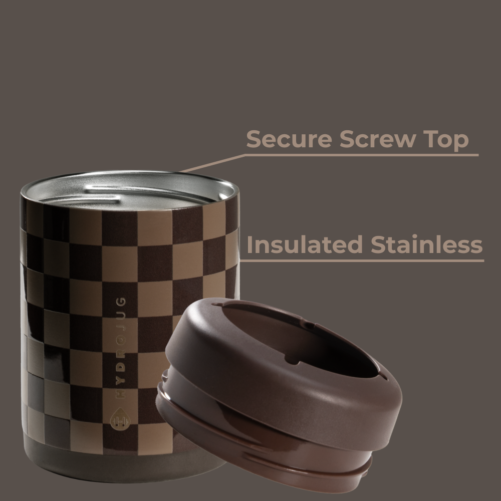 Autumn Checkers - Can Cooler (Standard)