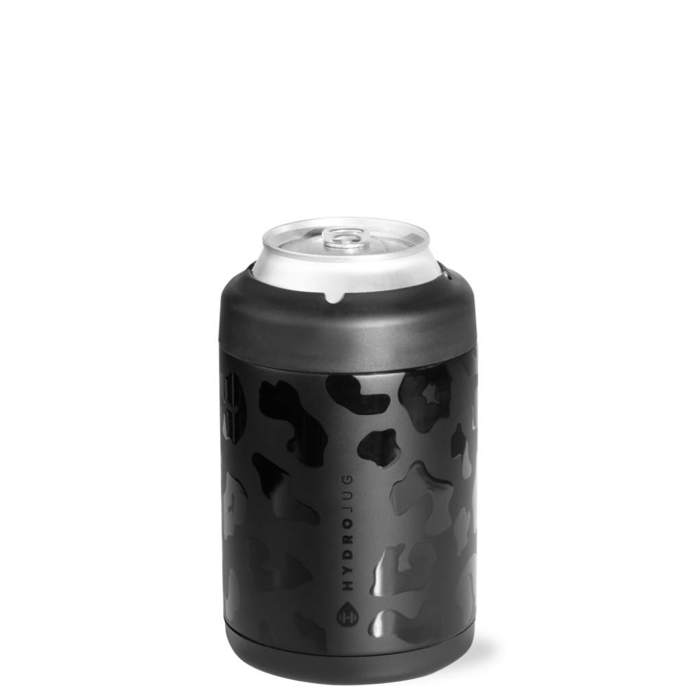 Black Leopard - Can Cooler (Slim)